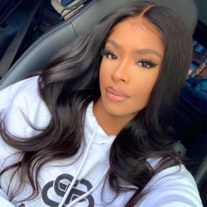 Lytinroop Body Wavy Hair 13*6 Lace Front Wigs Human Hair Wigs