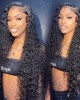 Lytinroop 13x6 Lace Front Human Hair Wigs Pre Plucked Deep Wave Long Wig Lytinroop 13x6 Lace Front Human Hair Wigs Pre Plucked Deep Wave Long Wig