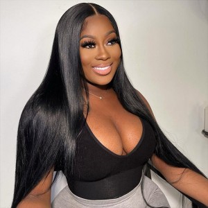 Lytinroop Straight HD Lace Wigs 13*6 Lace Frontal Wigs 