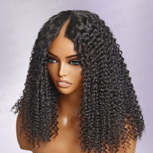 Lytinroop Protective V Part Glueless Long Wig 100% Human Hair