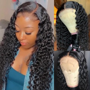 Affordable Long Wigs 6x6 Closure Wig Deep Wave Long Wavy Wigs Affordable Long Wigs 6x6 Closure Wig Deep Wave Long Wavy Wigs
