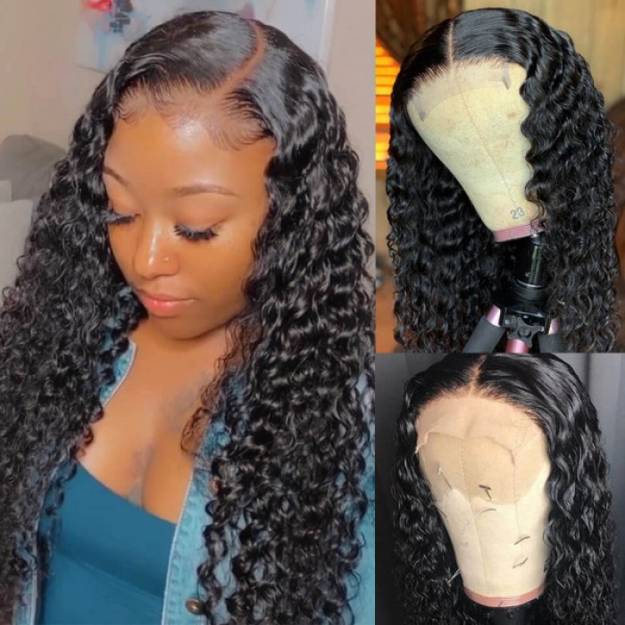 Affordable Long Wigs 6x6 Closure Wig Deep Wave Long Wavy Wigs Affordable Long Wigs 6x6 Closure Wig Deep Wave Long Wavy Wigs