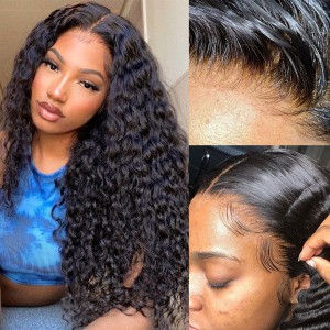 HD Lace Front Wigs Invisible Lace Frontal Wavy HD 5*5 Lace Closure Wigs For Women
