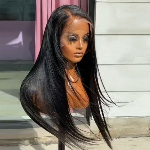 13*4 HD Human Hair Lace Front Wigs For Women 5*5 Closure Wig Silky Straight 100% Virgin Human Hair 13*4 HD Human Hair Lace Front Wigs For Women 5*5 Closure Wig Silky Straight 100% Virgin Human Hair