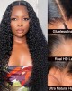 Lytinroop HD Lace 5x5 Closure Curly Glueless Wig With Bleached Knots Lytinroop HD Lace 5x5 Closure Curly Glueless Wig With Bleached Knots