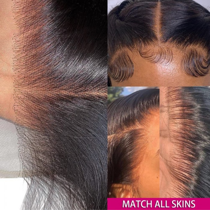 Lytinroop HD Lace 5x5 Closure Curly Glueless Wig With Bleached Knots Lytinroop HD Lace 5x5 Closure Curly Glueless Wig With Bleached Knots